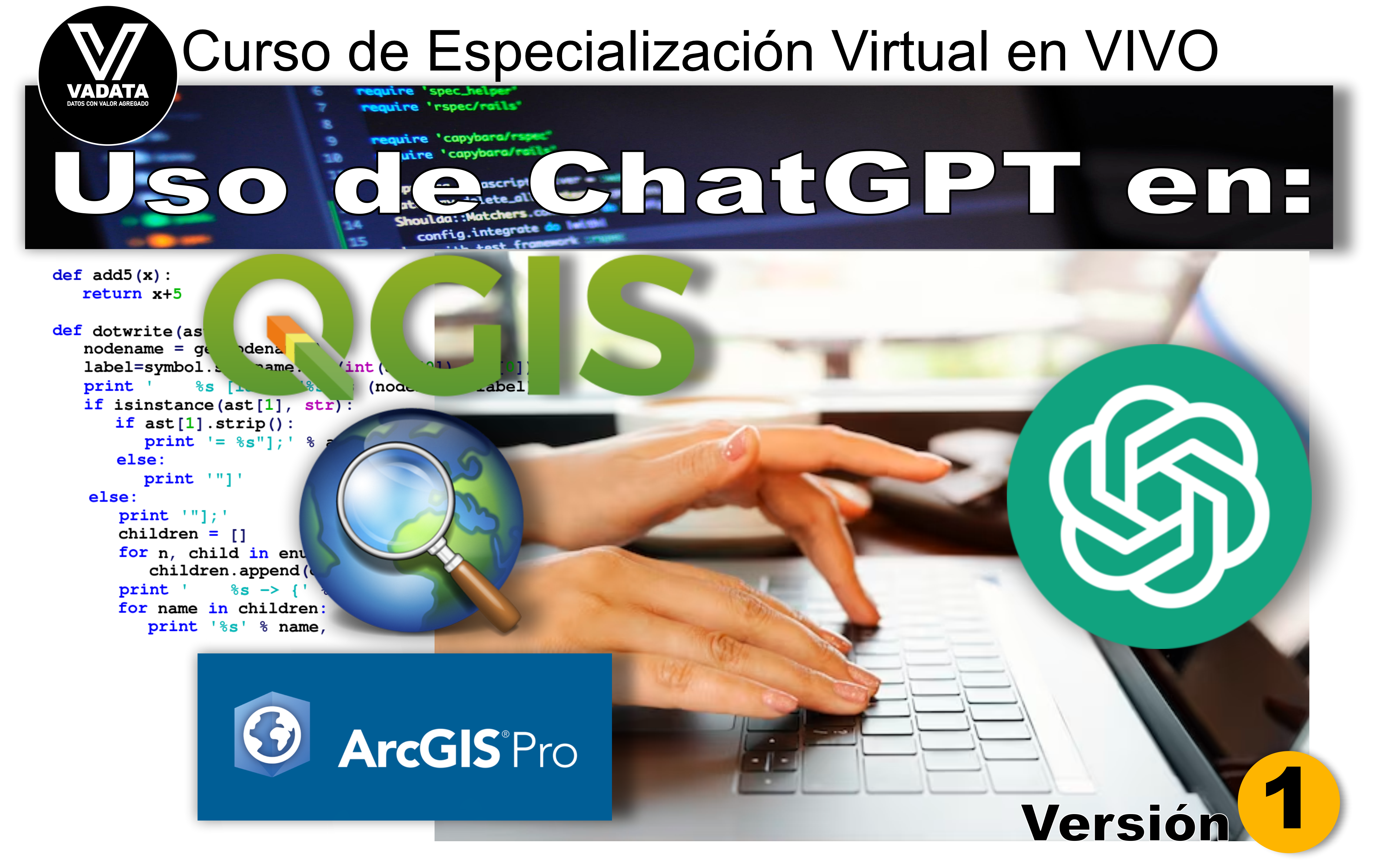 Uso de Chat GPT en: QGIS, ArcMap y ArcGIS Pro