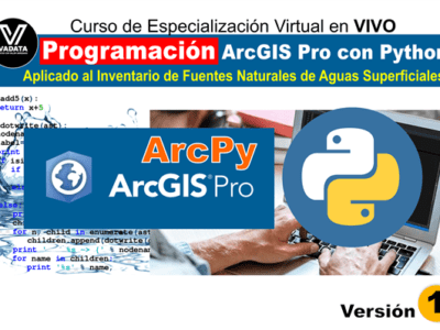 Programación en ArcGIS Pro con Python, aplicado a Inventario de Fuentes de Aguas Superficiales