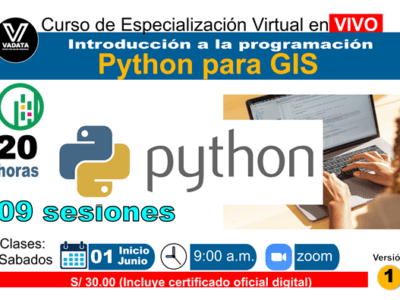 Introduccion a la programacion en Python para GIS