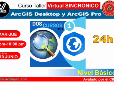 Curso Taller de ArcGIS Desktop y ArcGIS Pro nivel básico